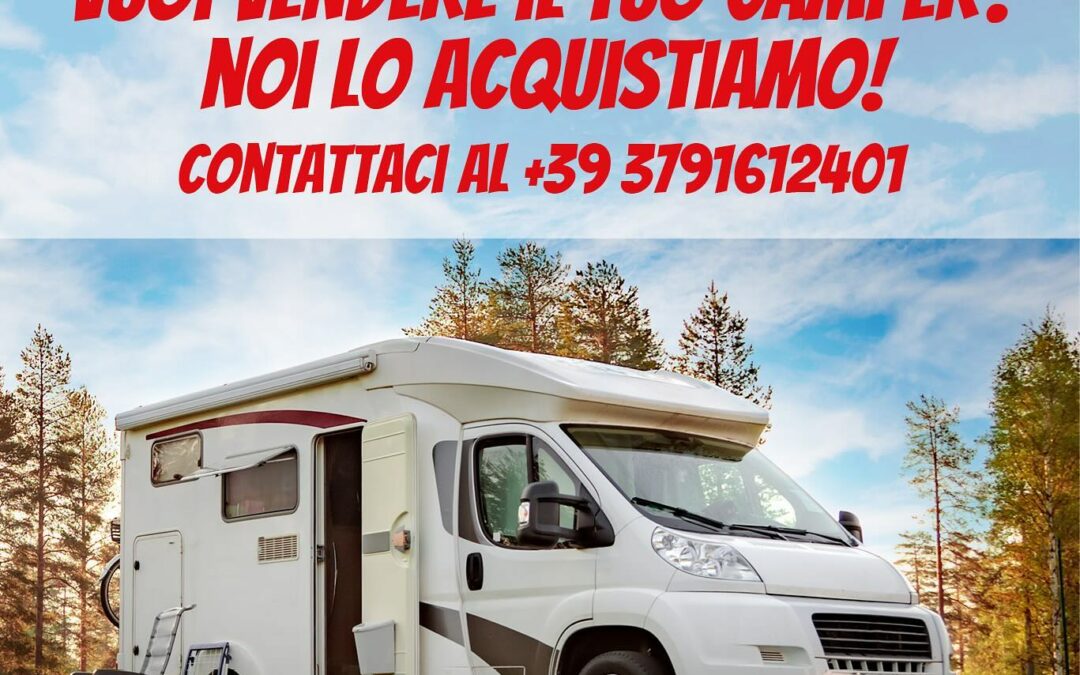 Vendi il tuo camper con facilità: Ottieni una stima del prezzo in pochi semplici passi!
